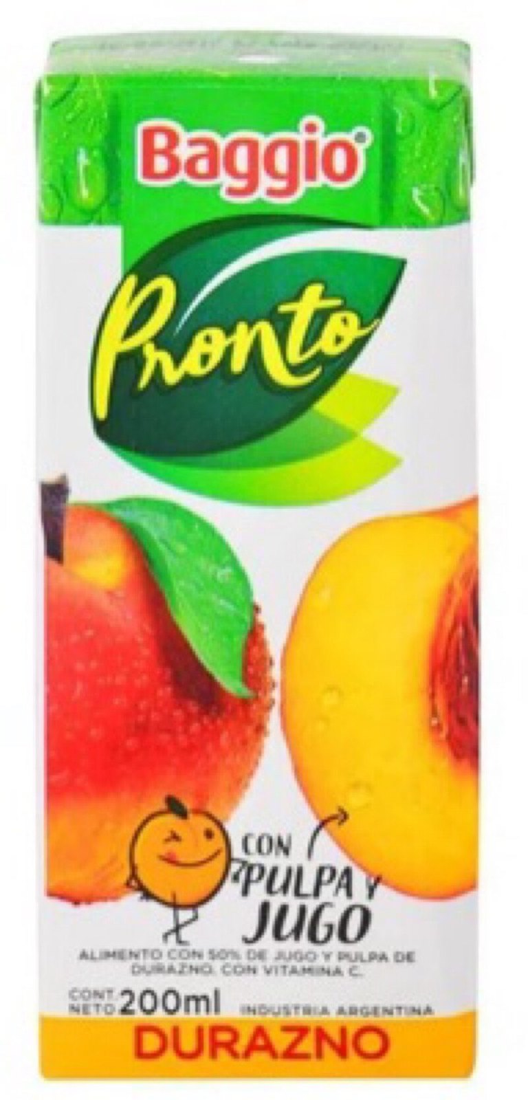 Jugo Durazno Baggio 200 ml