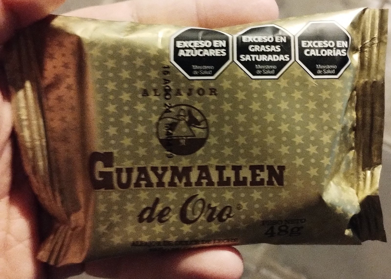 Alfajor oro Guaymallén